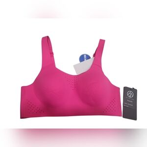 Move Theology High Impact Sports Bra with Adjustable Straps HOT PINK Size Small